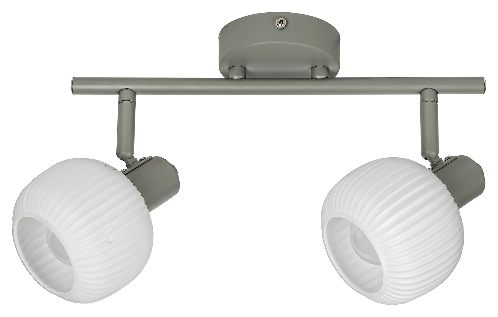 Rabalux Soraya lampada da soffitto 2x40 W bianco-grigio 3967