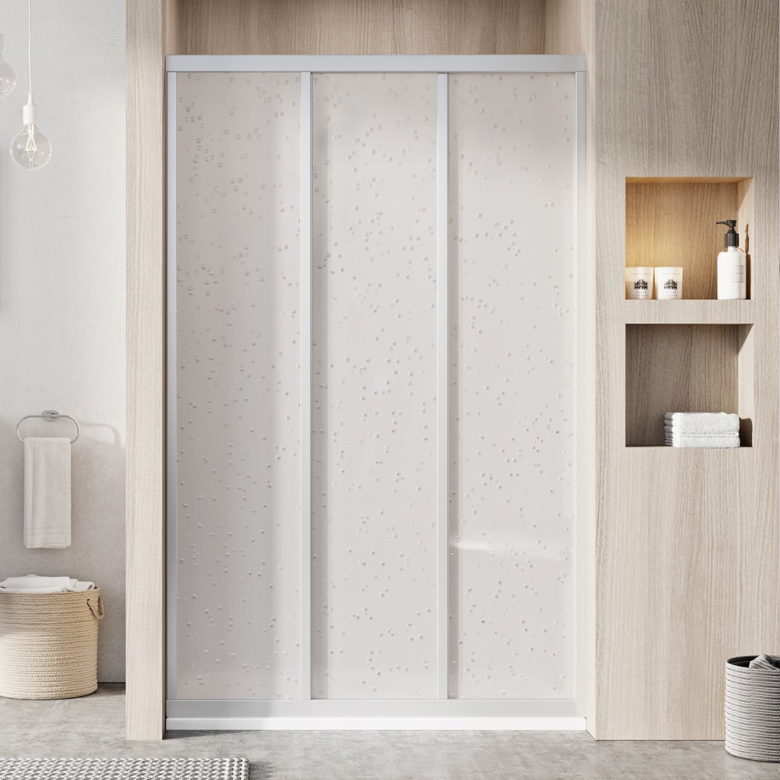 Ravak Supernova porta doccia 120 cm scorrevole satinato opaca/polistirene 00VG0UR211
