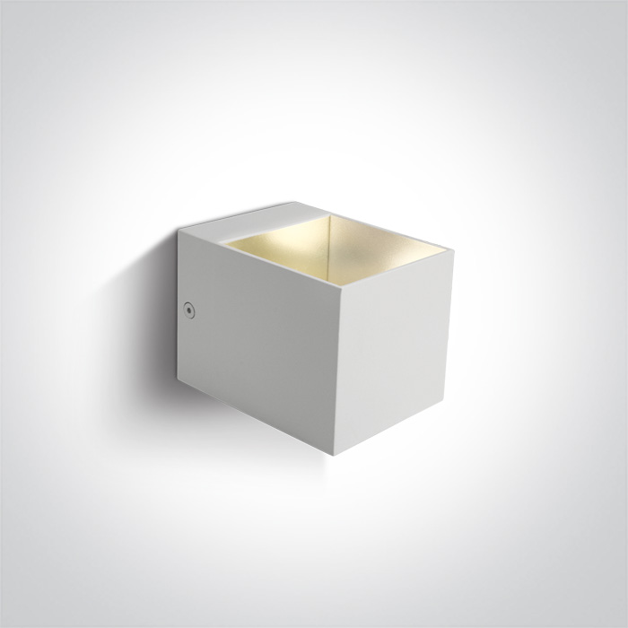 One Light Krioneri lampada da parete 1x30 W bianco 6030/W