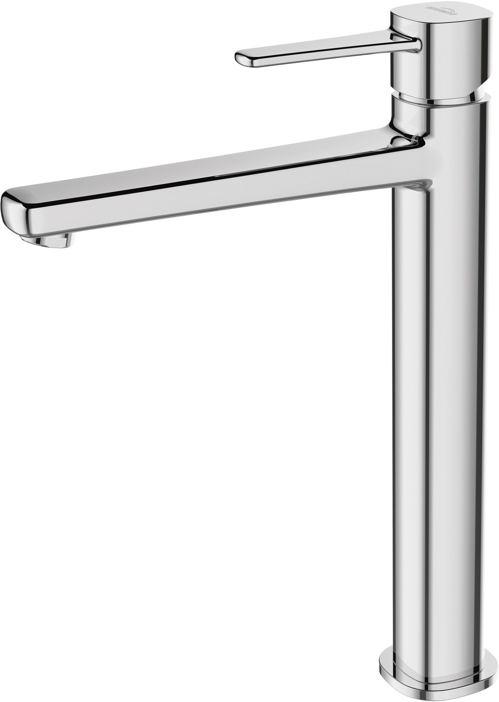 Invena Glamour rubinetto per lavabo verticale cromo BU-02-W01