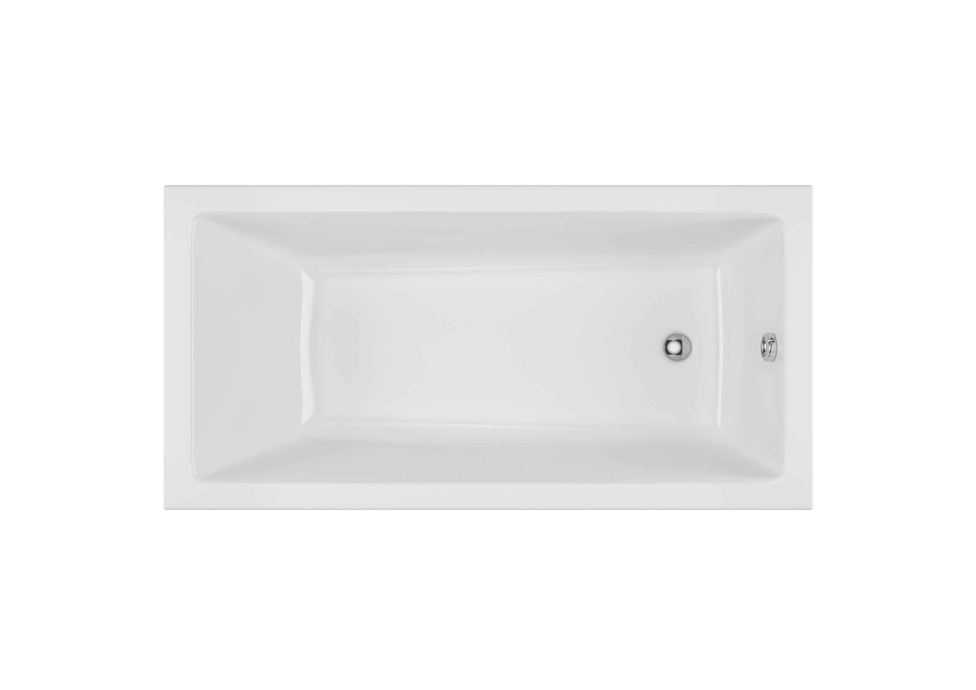 Excellent Wave vasca da bagno rettangolare slim 139.5x70 cm bianco WAEX.WAV14WHS