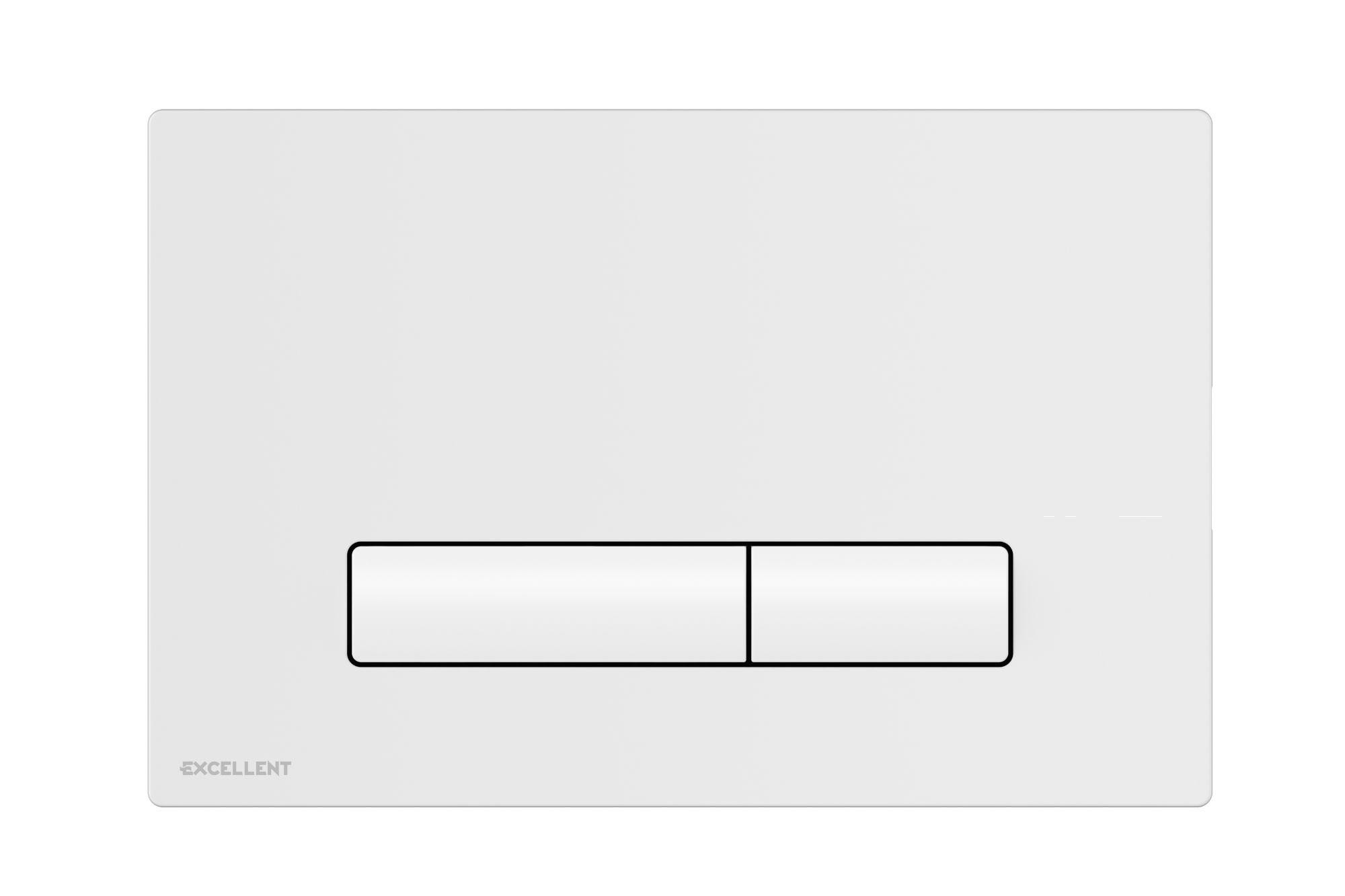 Excellent Aurro Fresh placca di comando per WC bianco INEX.AF230.150.WH