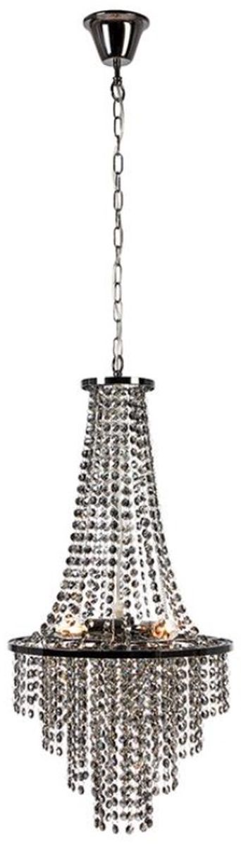 Markslöjd Allington lampada sospesa 3x25 W nero-cromo-fumé 108124