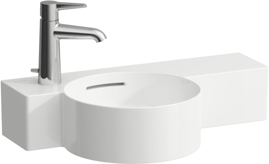 Laufen Val lavabo 55x31.5 cm semicircolare a parete bianco H8152830001091