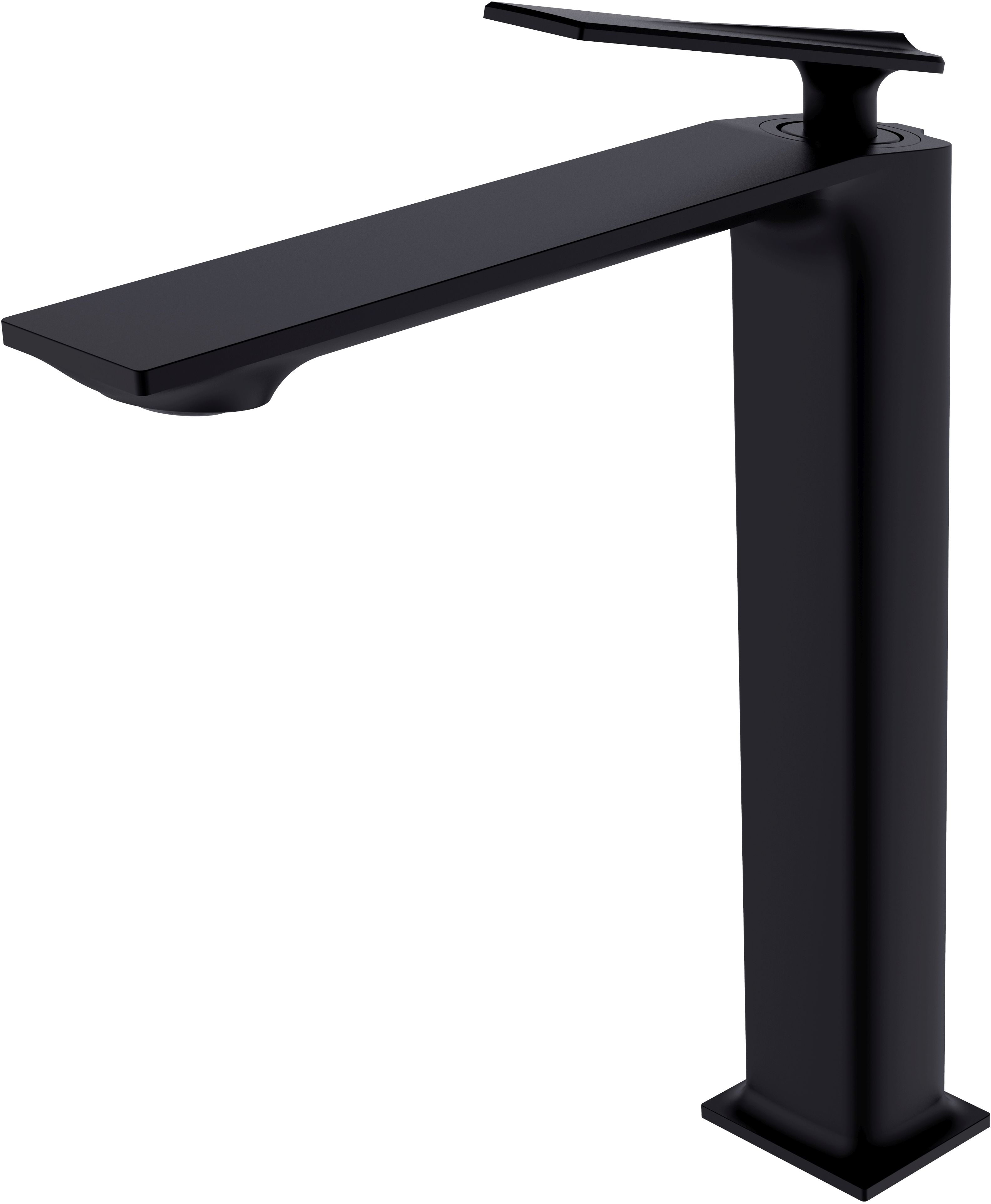 Besco Aspira rubinetto per lavabo verticale nero BU-AI-CZ