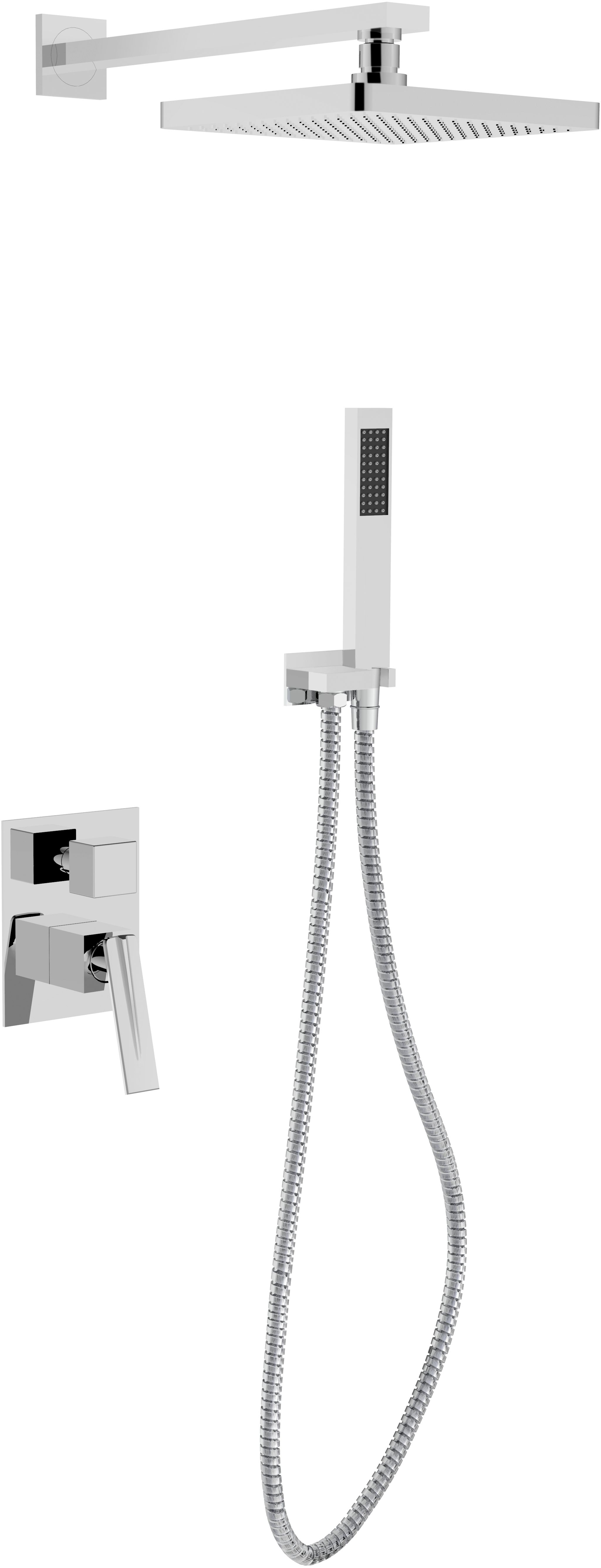 Besco Aspira set doccia da incasso cromo BP-AI-CH