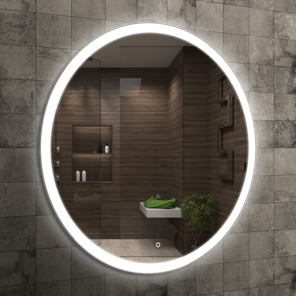 LaVita Aura specchio 80x80 cm con illuminazione 5908211499574