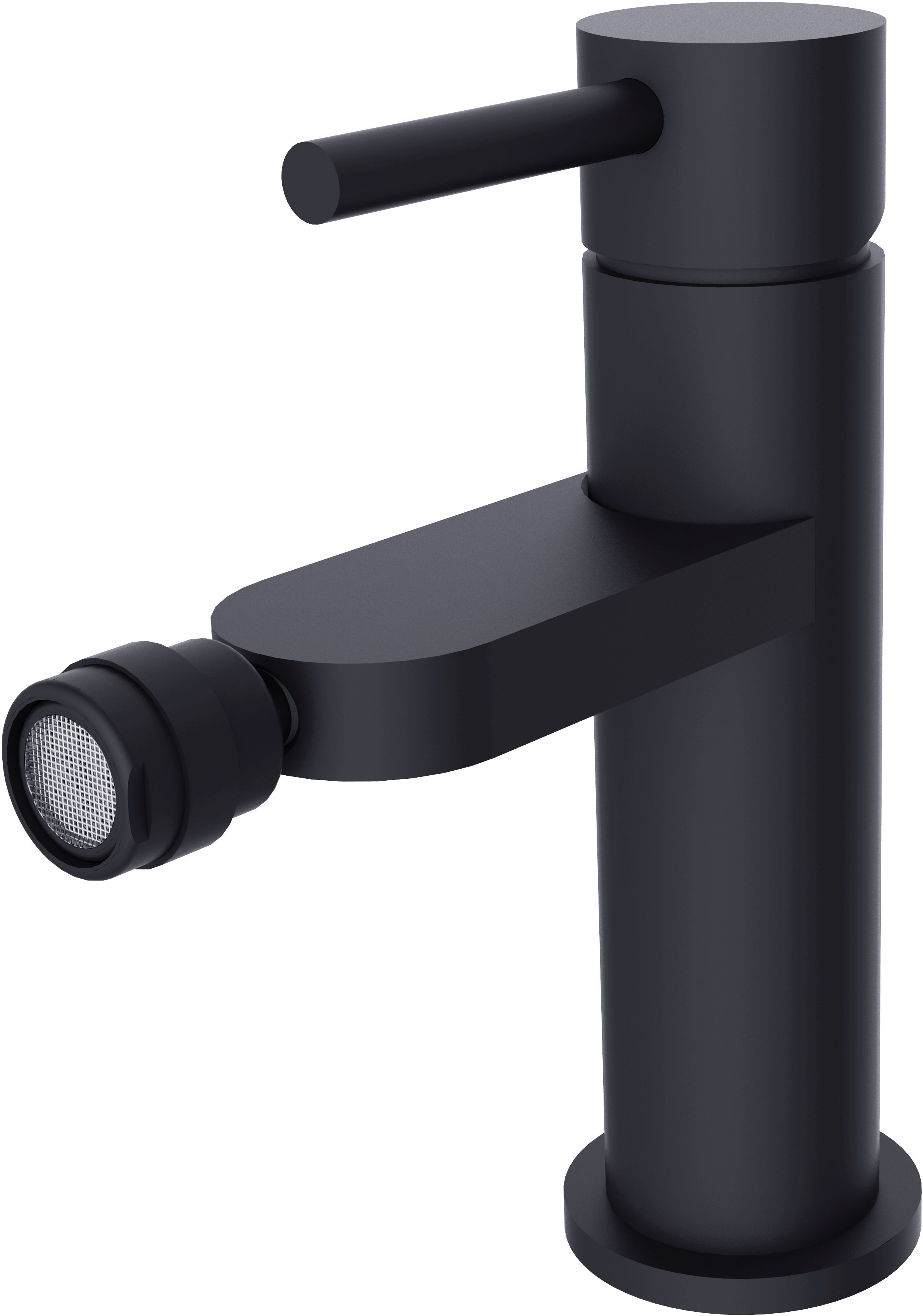 Besco Decco rubinetto per bidet verticale nero BB-D-CZ