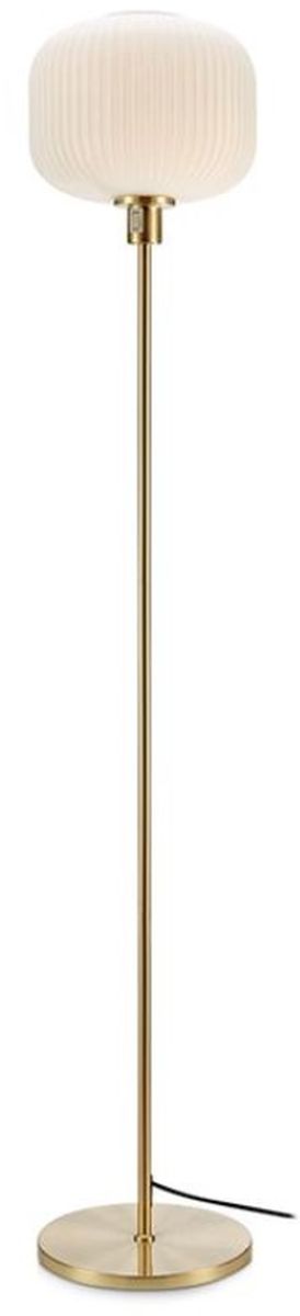 Markslöjd Sober lampada da terra 1x40 W bianco-ottone 108054