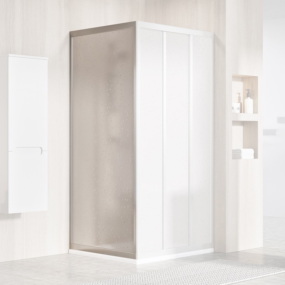 Ravak Supernova parete doccia 80 cm satinato opaca/polistirene 94040UR211
