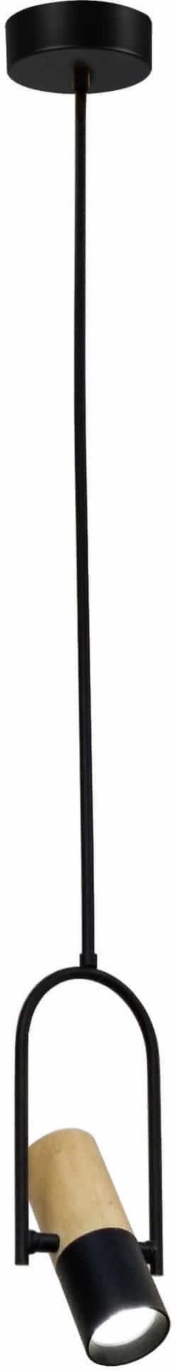 Light Prestige Bovino lampada sospesa 1x5 W nero-marrone LP-1111/1P