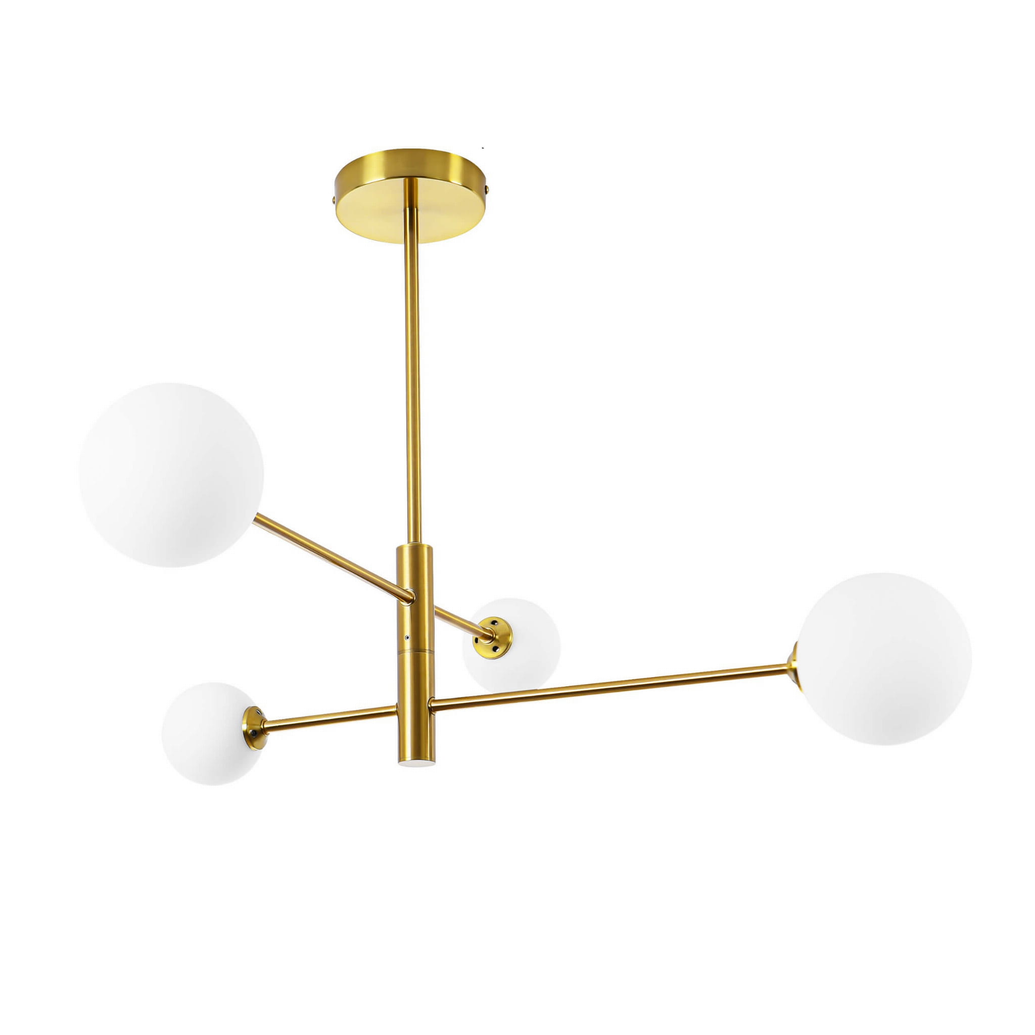 Light Prestige Dorado lampada da soffitto 4x40 W bianco-oro LP-002/4P