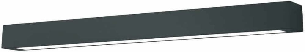 Light Prestige Ibros lampada da parete 1x18 W nero GS-LWA-18WBK