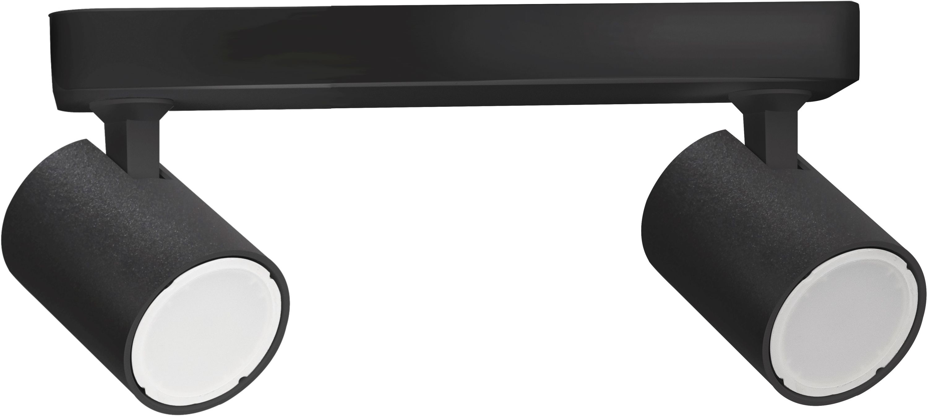 Light Prestige Snow lampada da soffitto 2x50 W nero LP-731/2WBK