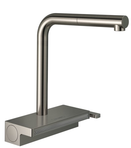Hansgrohe Aquno Select M81 rubinetto da cucina verticale acciaio inossidabile 73830800