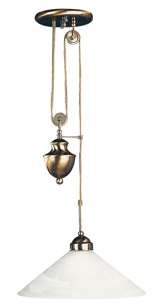 Rabalux Marian lampada sospesa 1x100 W bianco-marrone 2706