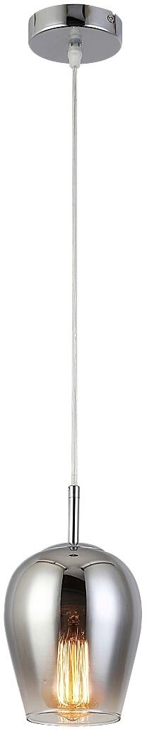 Rabalux Petunia lampada sospesa 1x60 W cromo-fumé 5252
