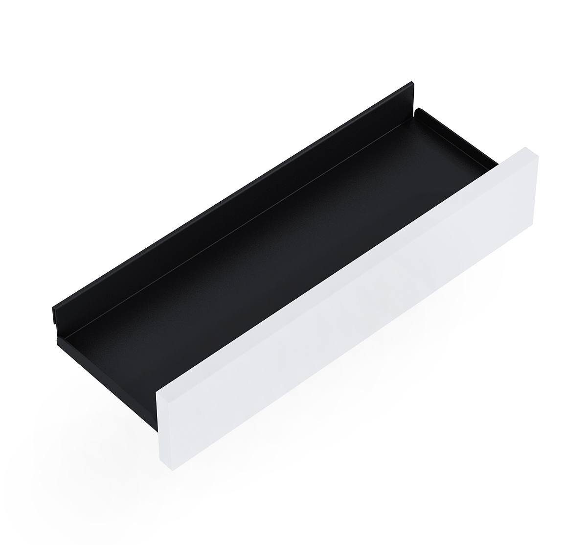 Elita For All mensola 40 cm bianco-nero RE130400068060