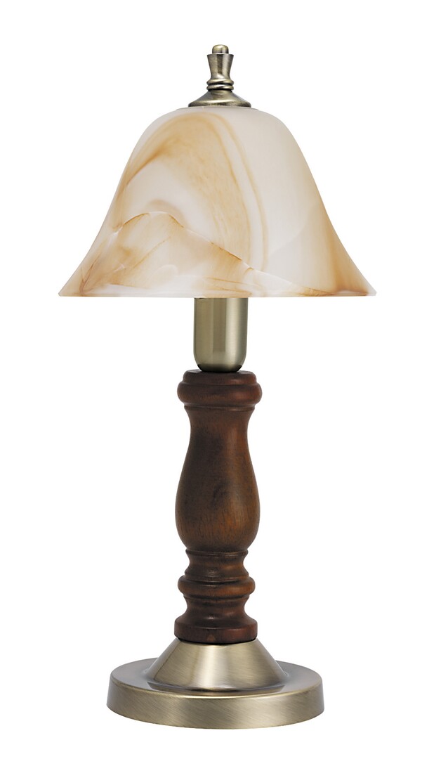 Rabalux Rustic 3 lampada da tavolo 1x40 W ottone-marrone 7092
