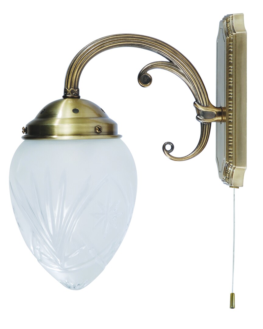 Rabalux Annabella lampada da parete 1x40 W bianco-ottone 8631