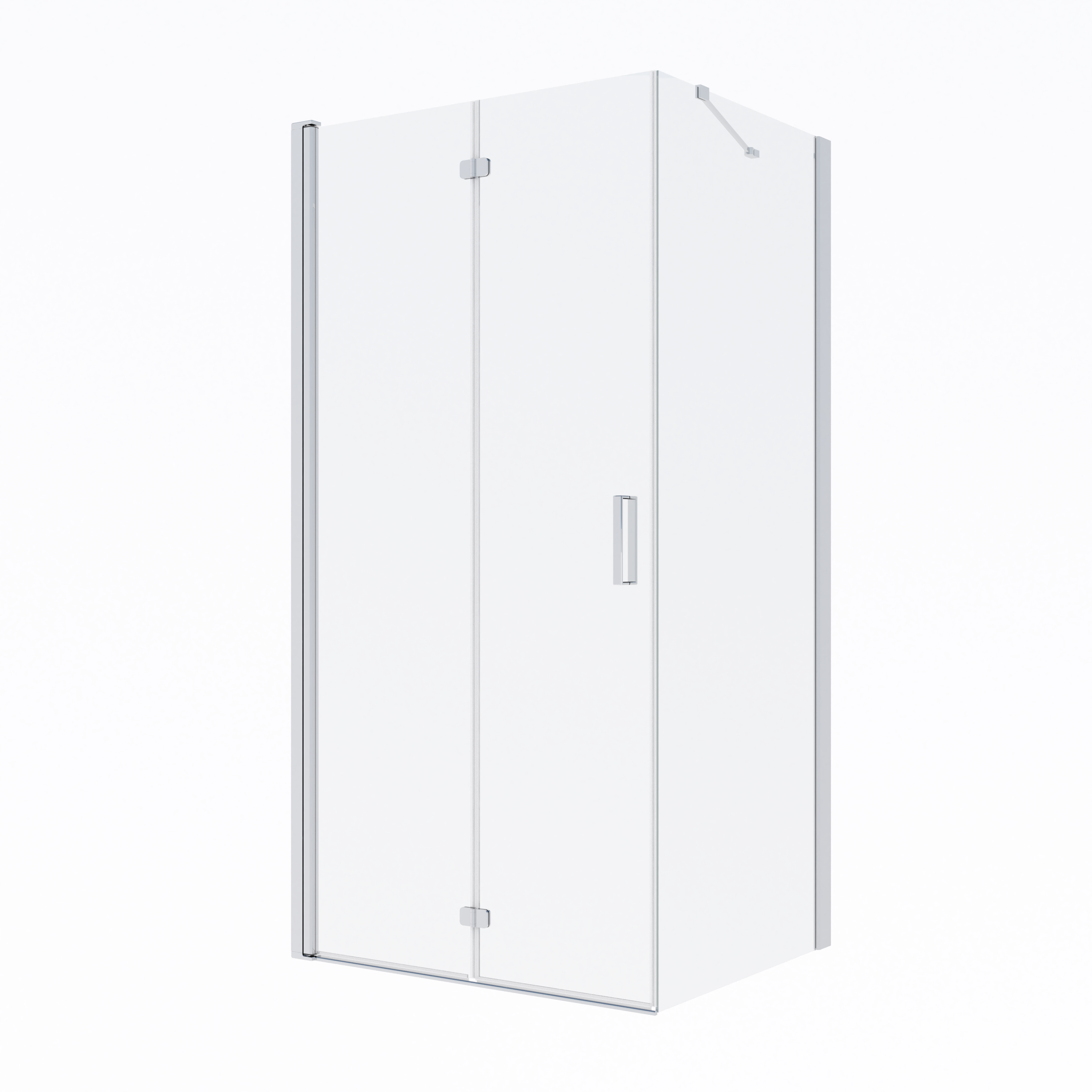 Set porta doccia Oltens Trana 21208100, parete doccia Oltens Trana 22102100