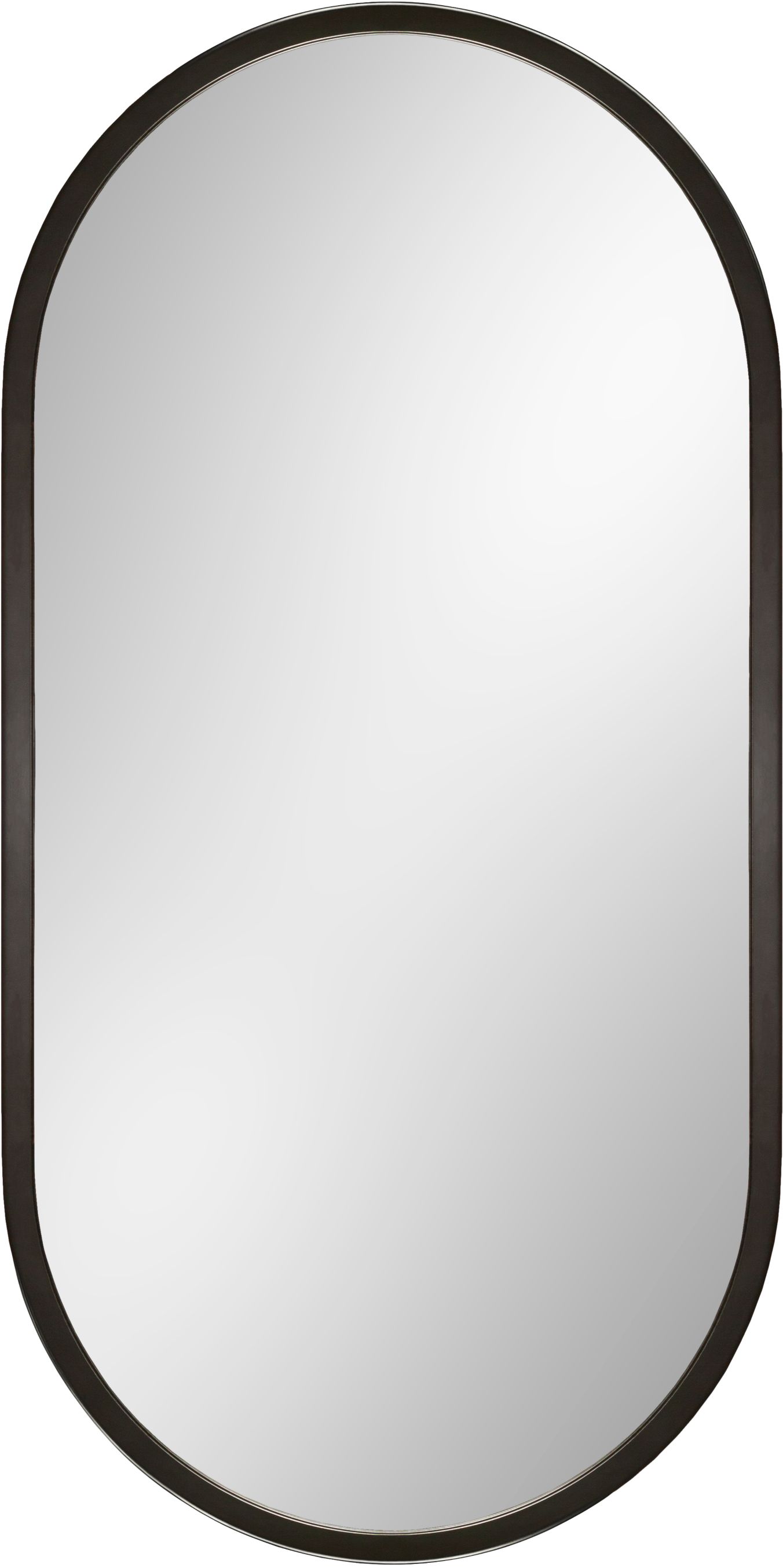 Dubiel Vitrum Evo specchio 50x100 cm ovale nero 5905241010250