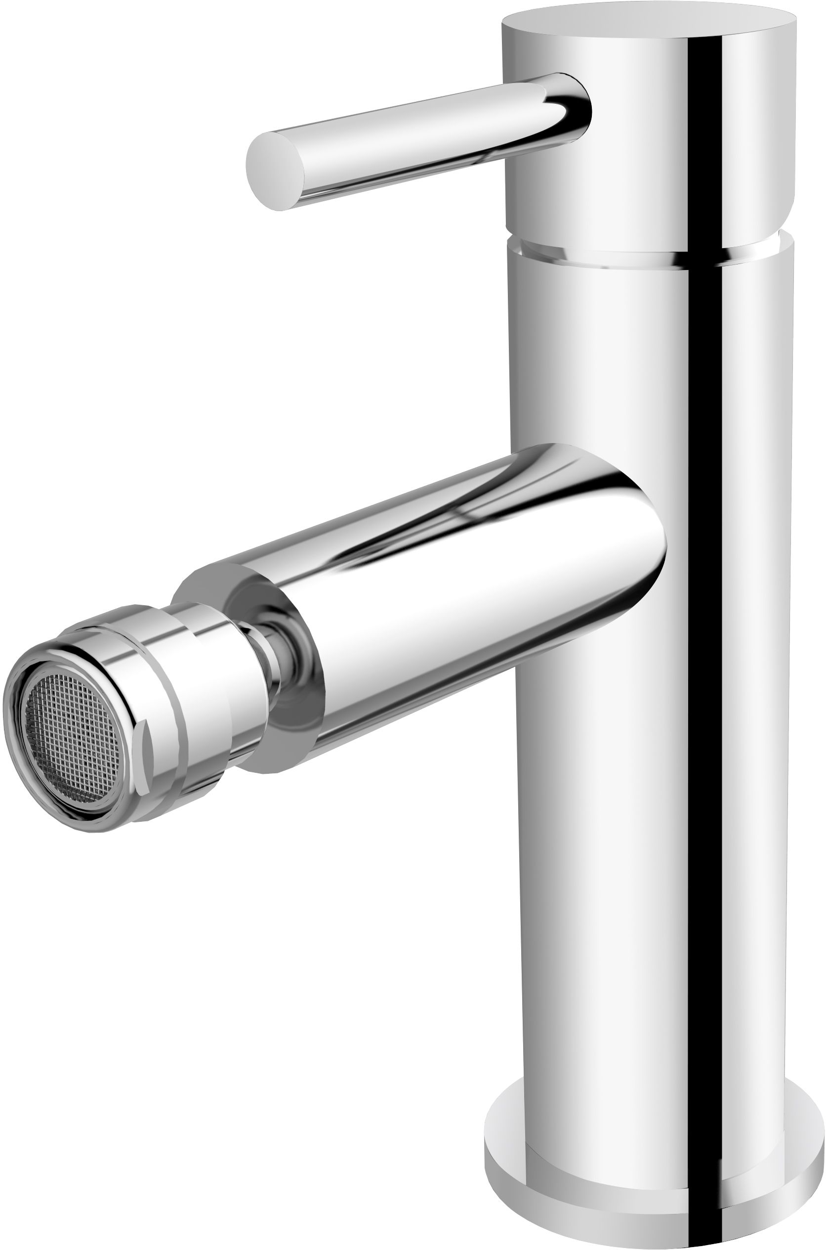 Besco Illusion rubinetto per bidet verticale cromo BB-I-CH