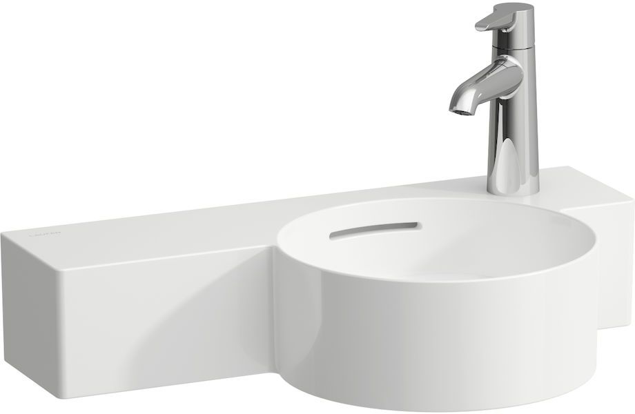 Laufen Val lavabo 55x31.5 cm rotonda a parete bianco H8152840001091