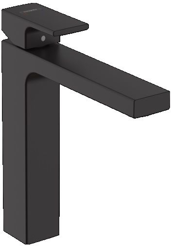 Hansgrohe Vernis Shape rubinetto per lavabo verticale nero 71591670