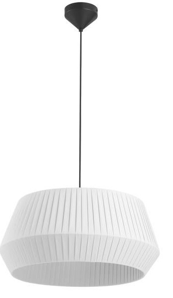 Nordlux Dicte lampada sospesa 1x60 W bianco-nero 2112373001