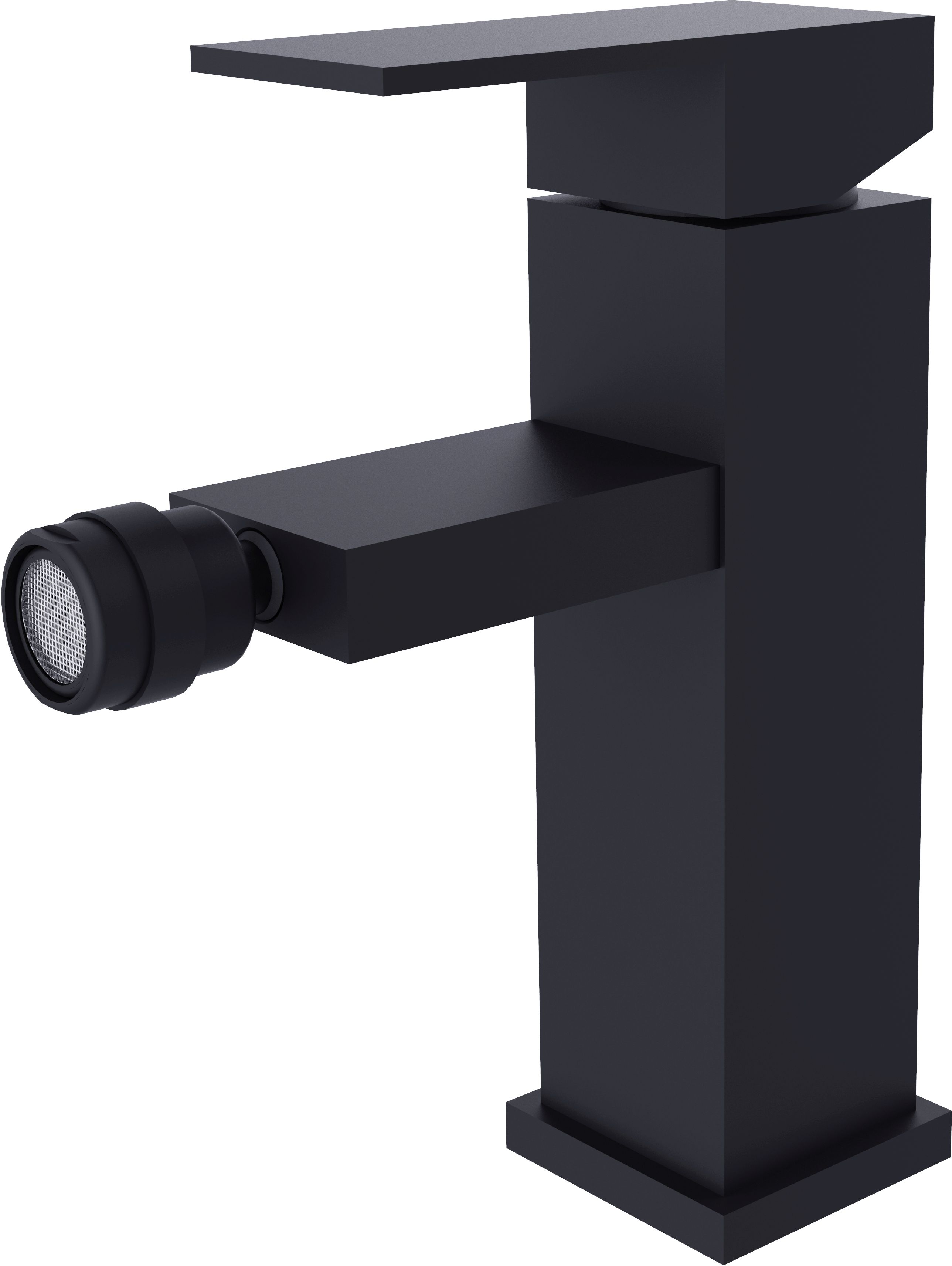 Besco Modern Varium rubinetto per bidet verticale nero BB-MV-CZ