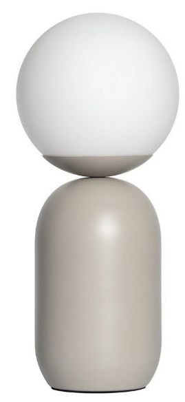 Nordlux Notti lampada da tavolo 1x40 W bianco-grigio 2011035010