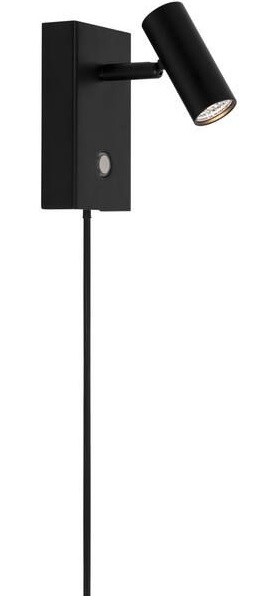 Nordlux Omari lampada da parete 1x3.2 W nero 2112231003