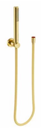 Excellent Loka set doccia a parete oro AREX.SET.023GL