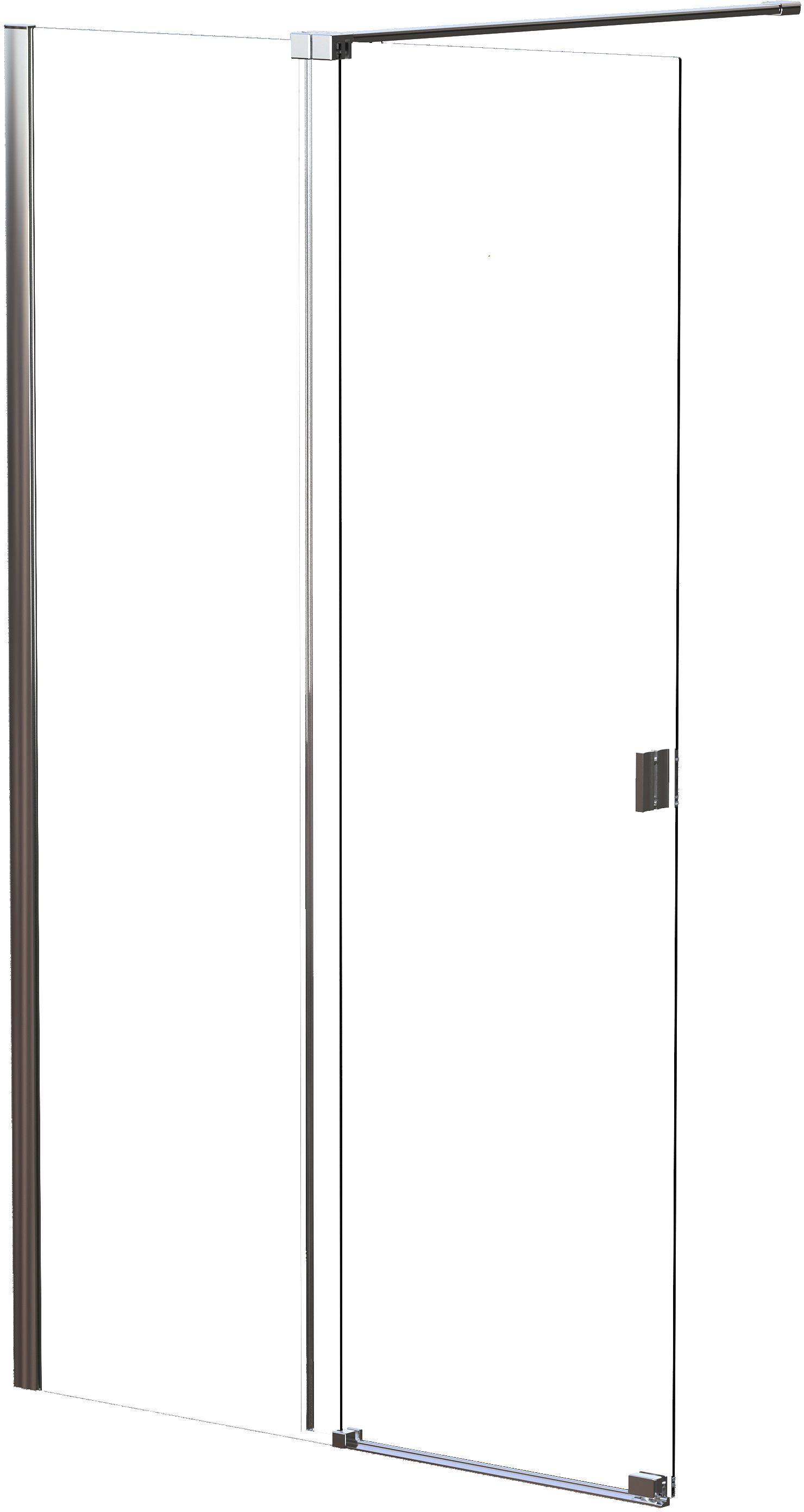 Besco Vayo box doccia con porta 110 cm cromo lucida/vetro trasparente VY-110-200C