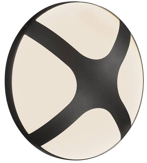 Nordlux Cross lampada da parete per esterni 1x15 W bianco-nero 2118131003