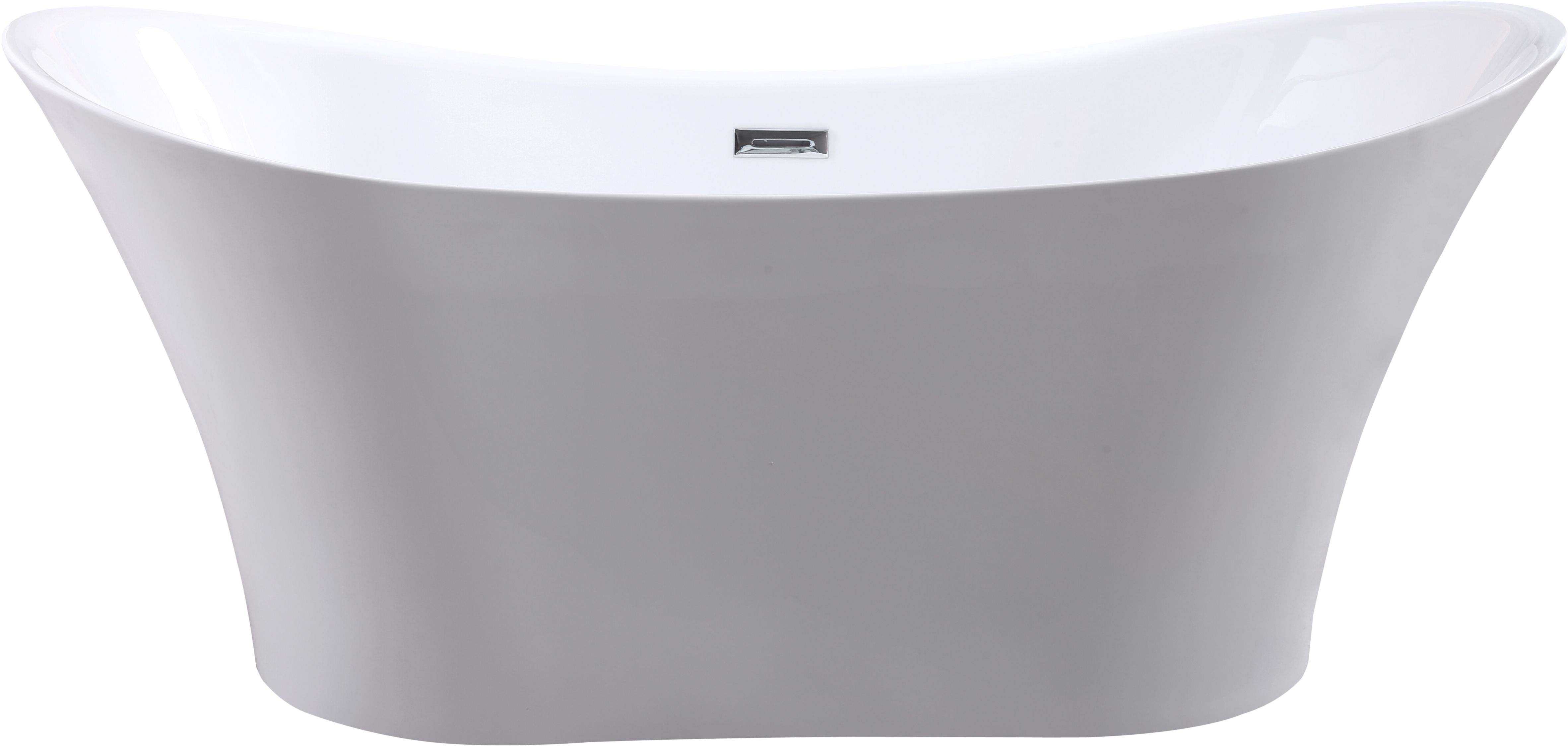 Besco Amber vasca da bagno freestanding 170x80 cm ovale bianco #WAS-170-AB