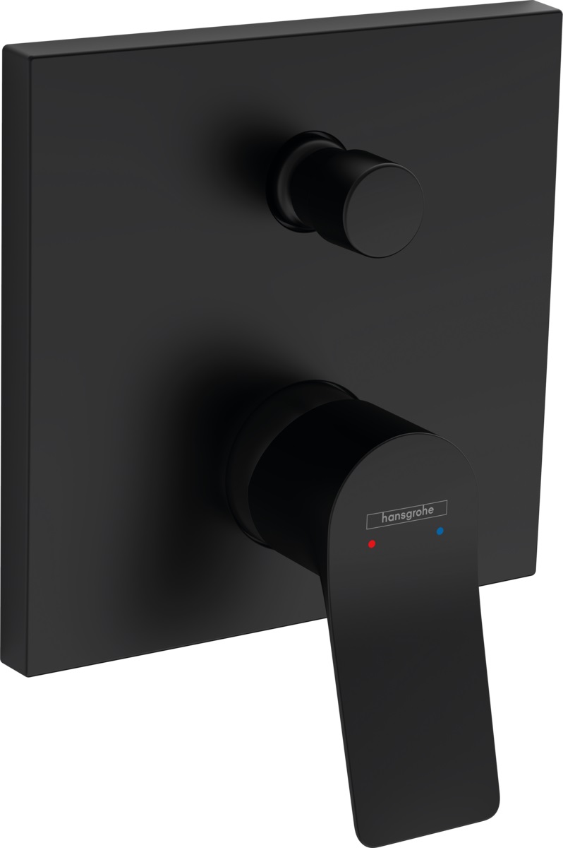 Hansgrohe Vivenis rubinetto per vasca e doccia da incasso nero 75415670