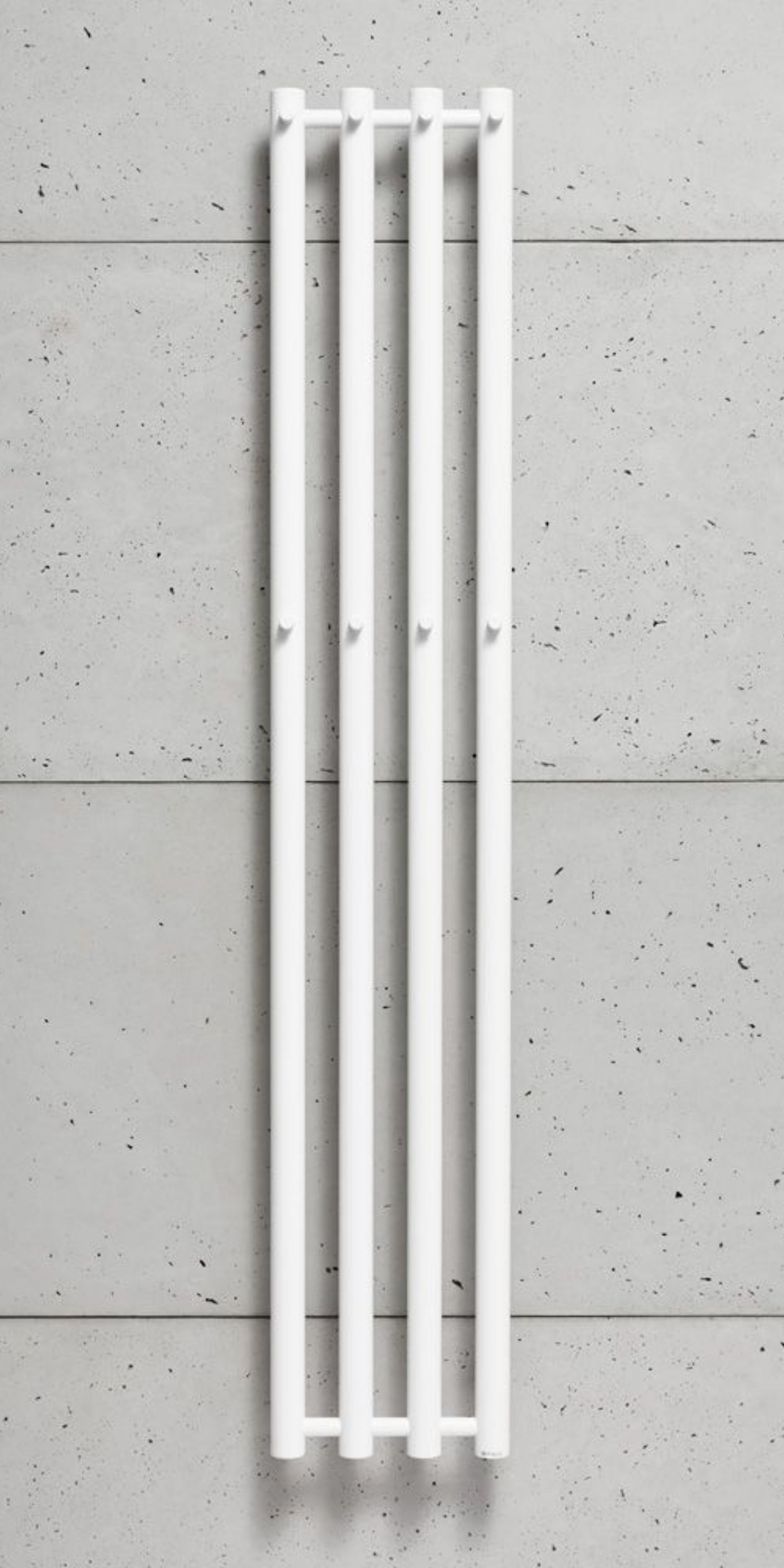 P.M.H. Rosendal radiatore da bagno decorativo 150x26.6 cm bianco R2W