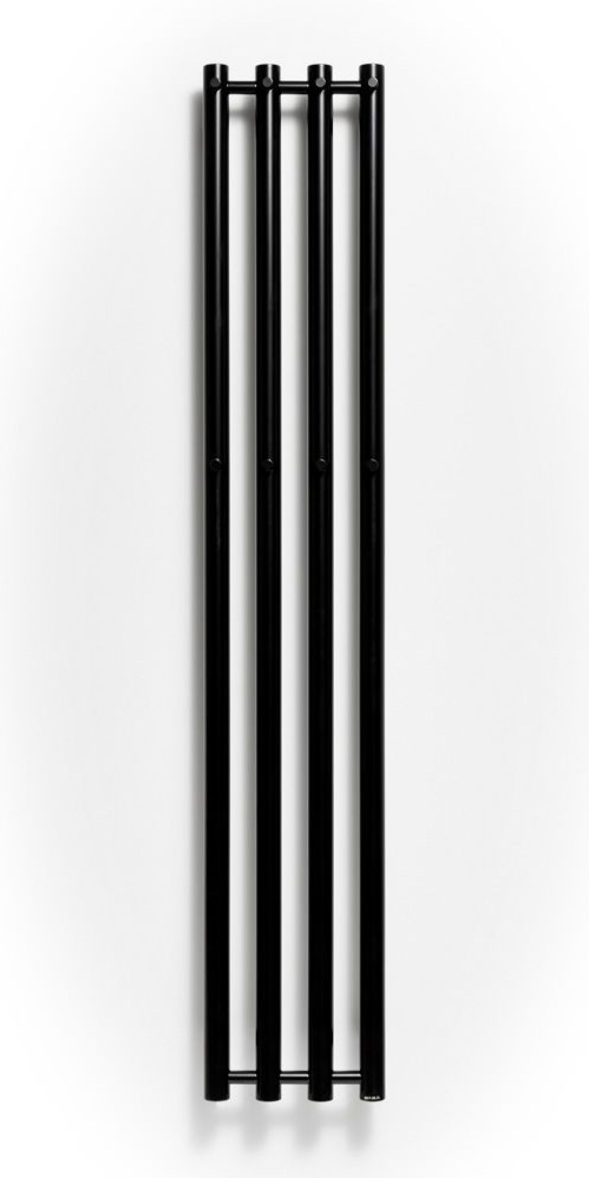 P.M.H. Rosendal radiatore da bagno decorativo 150x26.6 cm nero R2B