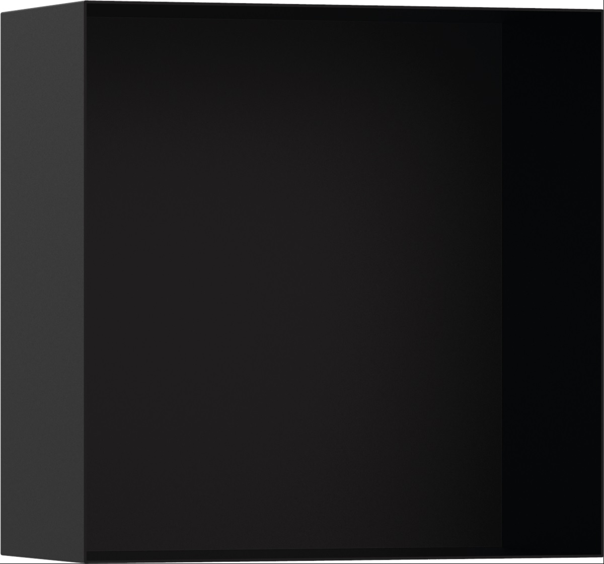 Hansgrohe XtraStoris Minimalistic mensola per nicchia 30 cm nero 56079670