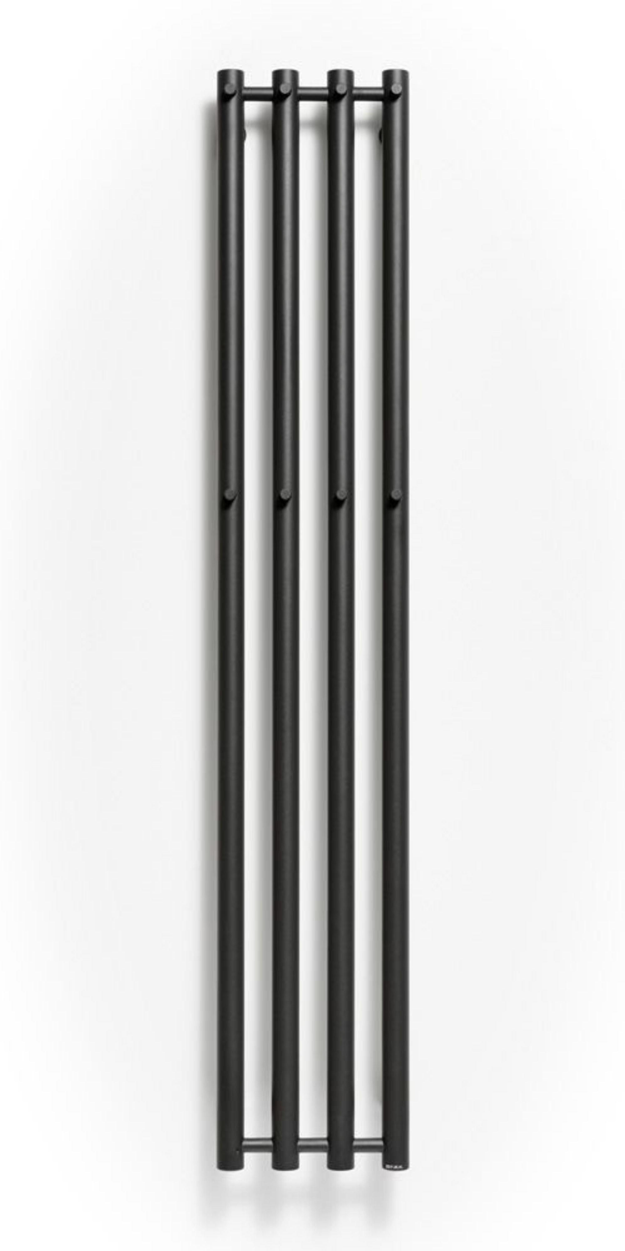 P.M.H. Rosendal radiatore da bagno decorativo 150x26.6 cm nero R2BL