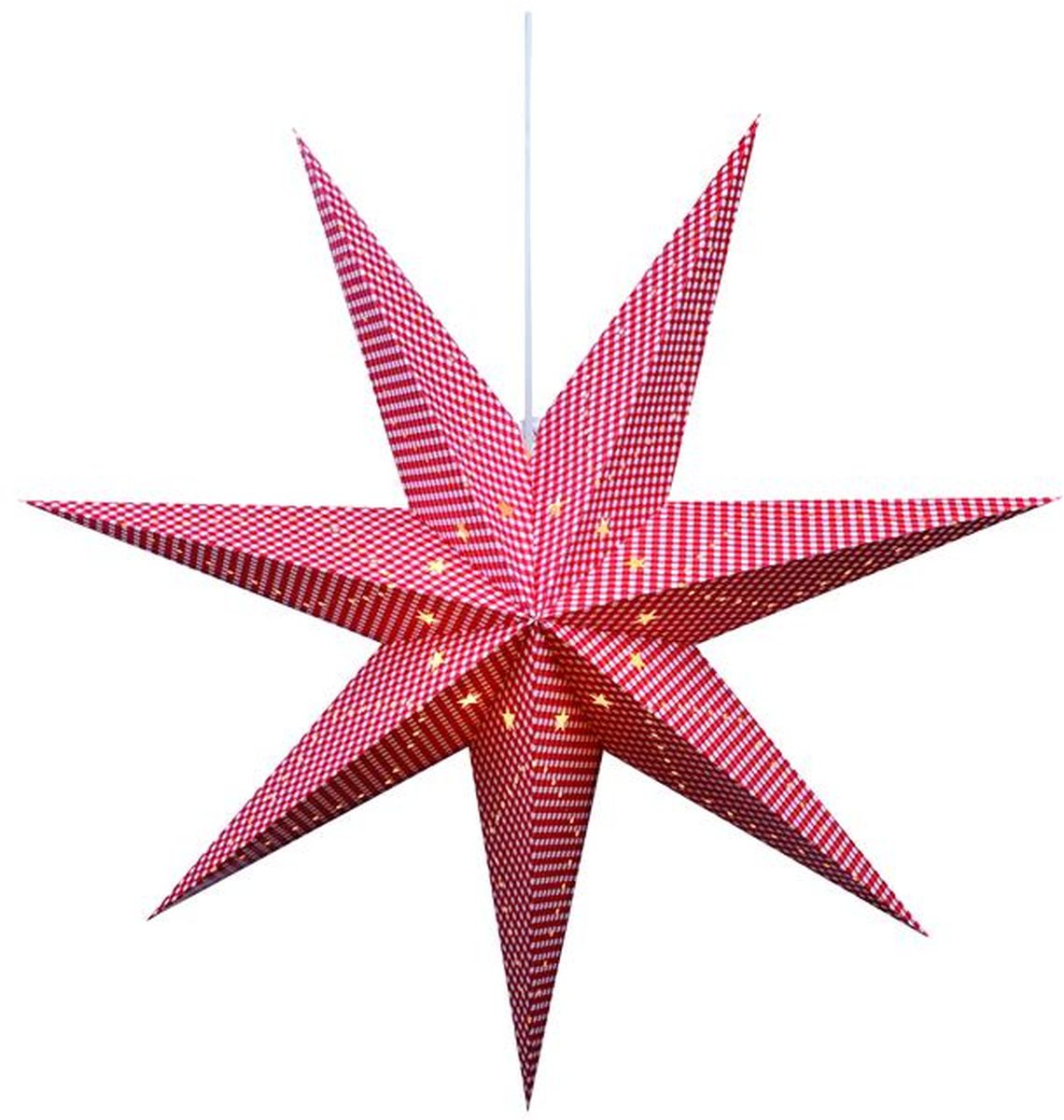 Markslöjd Gulli decorazione sospesa rosso 702785