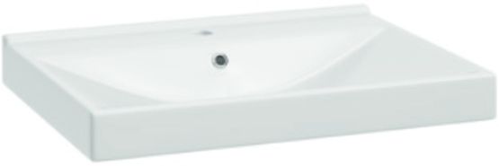 Defra Verso lavabo 61x46 cm rettangolare da incasso bianco 1042