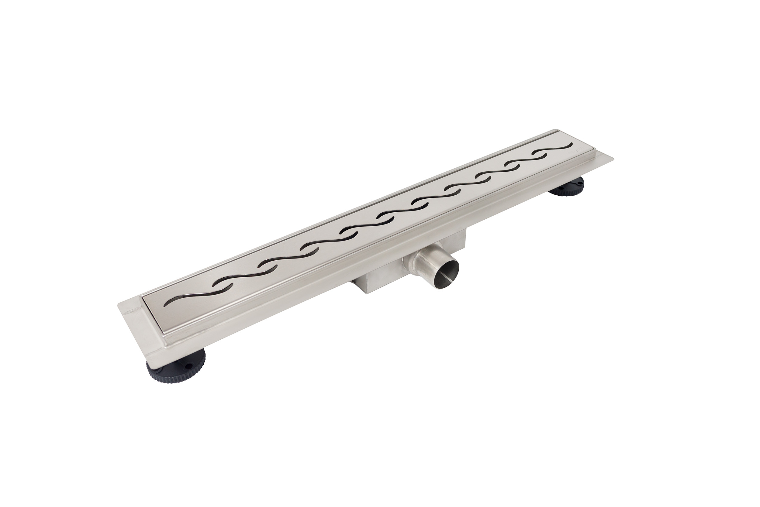 Balneo Decor Next scarico per doccia 100 cm acciaio WAVE100N