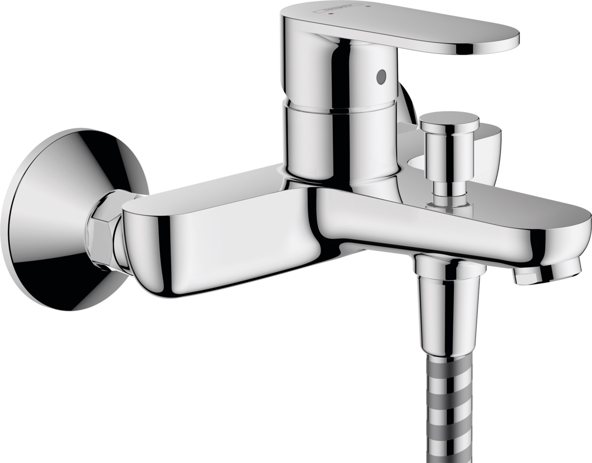 Hansgrohe Vernis Blend rubinetto per vasca e doccia a parete cromo 71440000