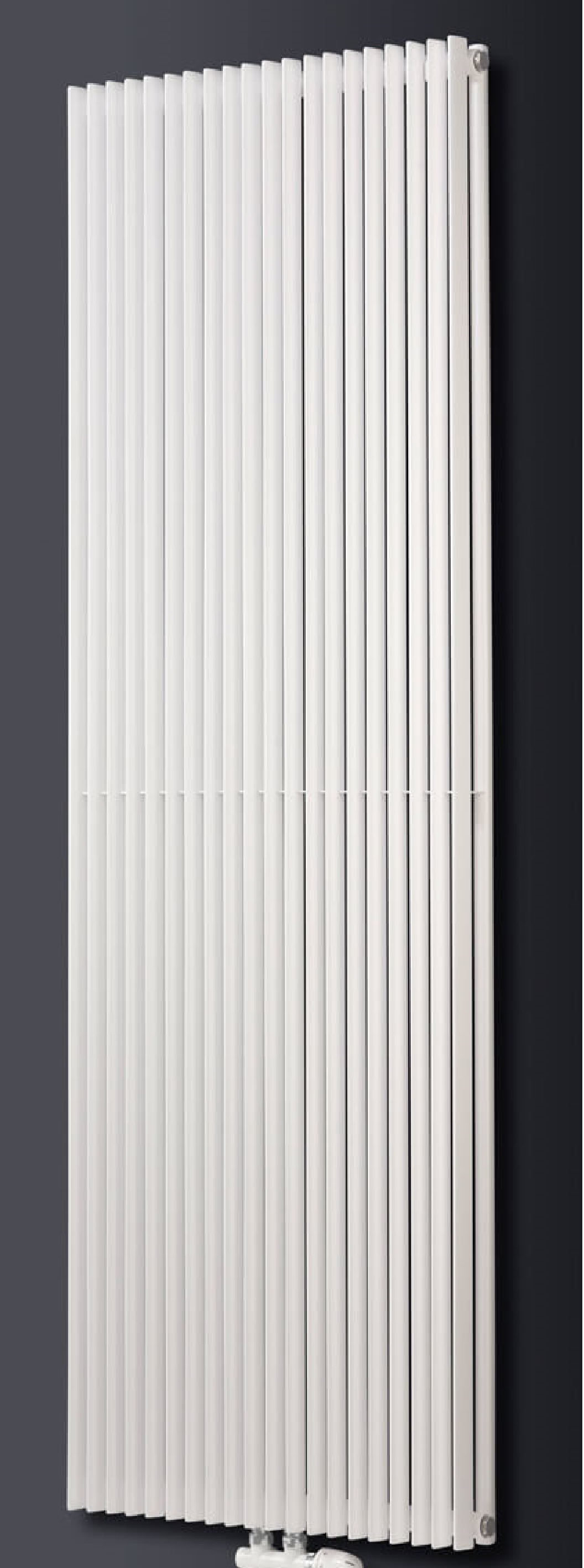 Luxrad Aurora Podwójna termoarredo 200x30 cm podłączenie inferiore bianco AURP20003009003ZDC