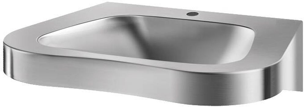Faneco lavabo 62x50.5 cm per disabili acciaio SE121440
