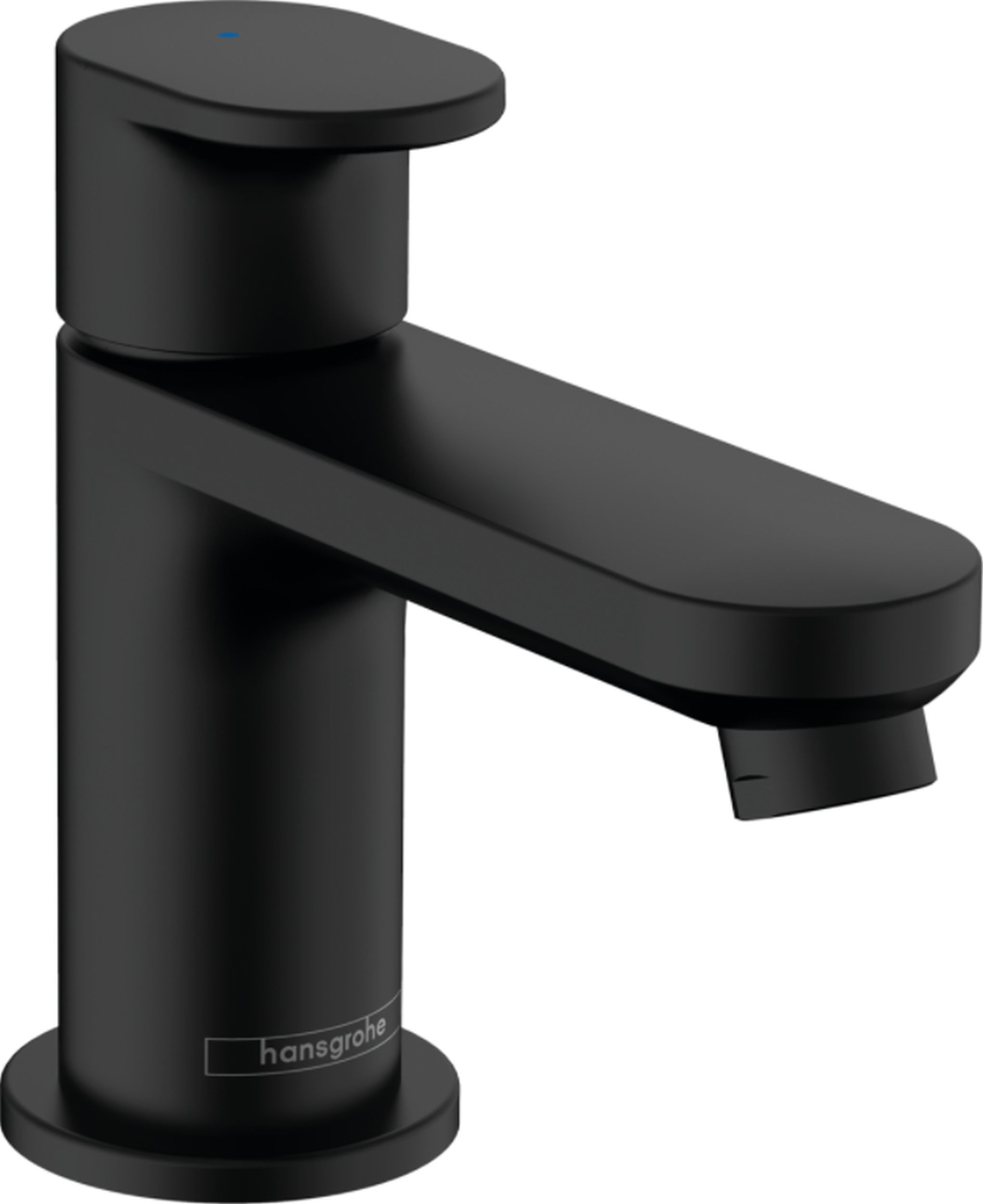 Hansgrohe Vernis Blend rubinetto d'arresto per lavabo verticale nero 71583670