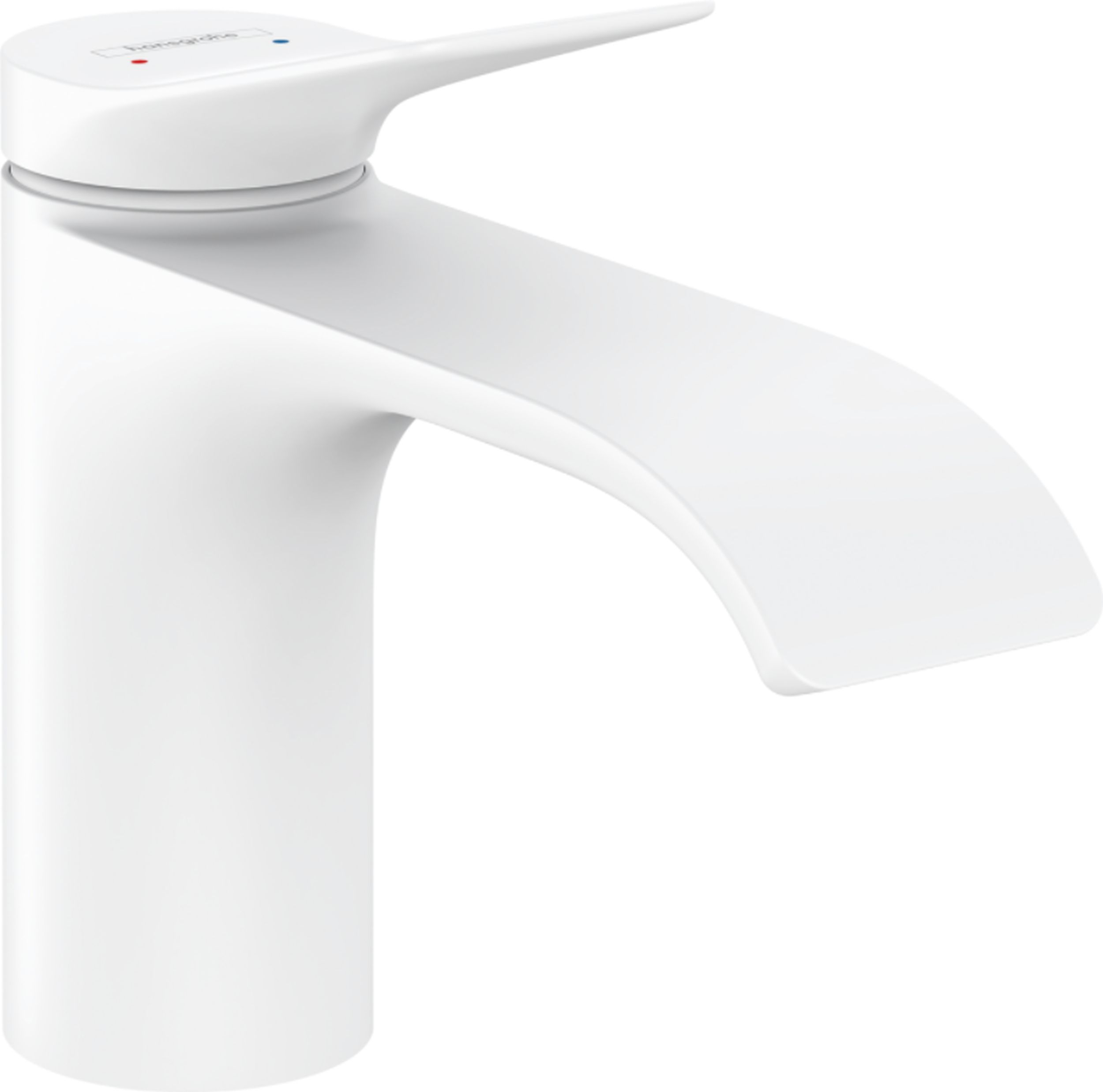 Hansgrohe Vivenis rubinetto per lavabo verticale bianco 75012700